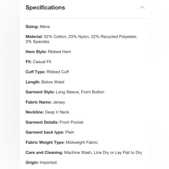 Men's V-Neck Cardigan Sweater - Goodfellow & Co™ Black XL - Picture 6 of 8